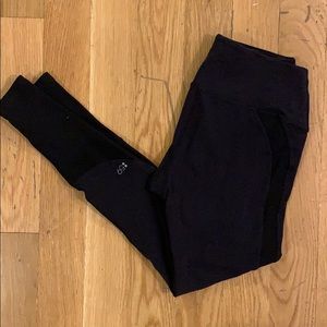 Split59 Black Leggings